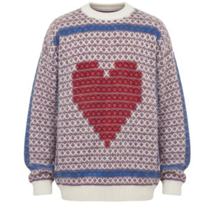 Sweter wełniany HEART