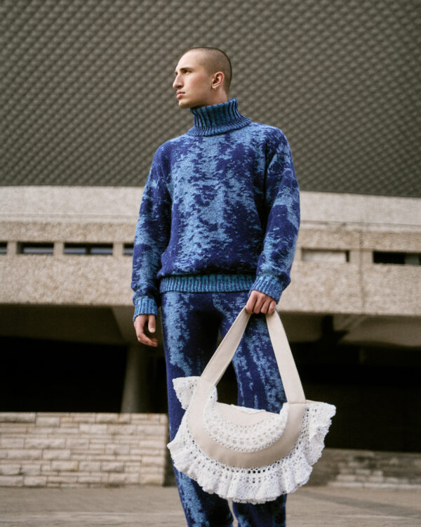 Moherowe spodnie SMOKE