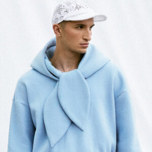 Upcyklingowa czapka z daszkiem