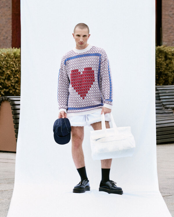 Sweter wełniany HEART