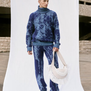 Moherowe spodnie SMOKE