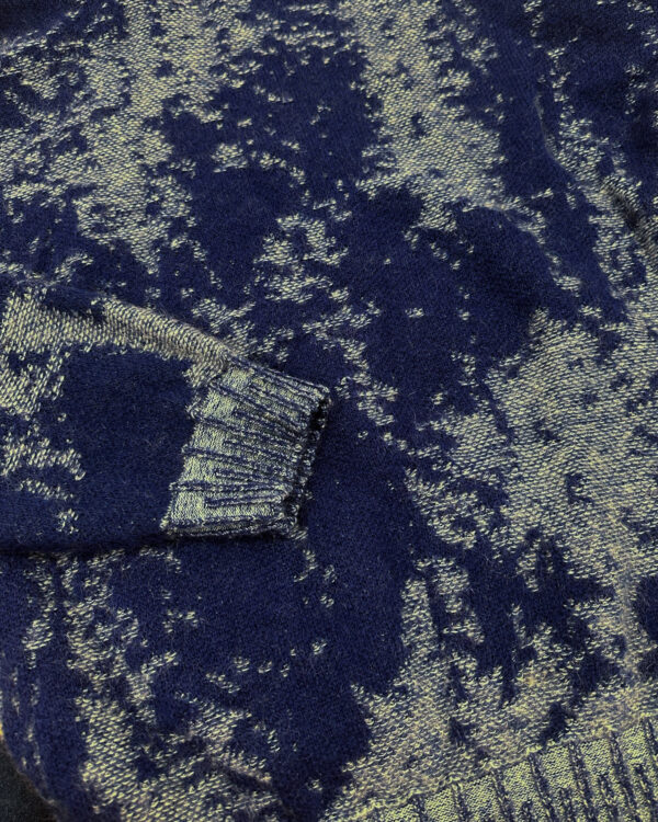 Moherowy sweter z golfem SMOKE