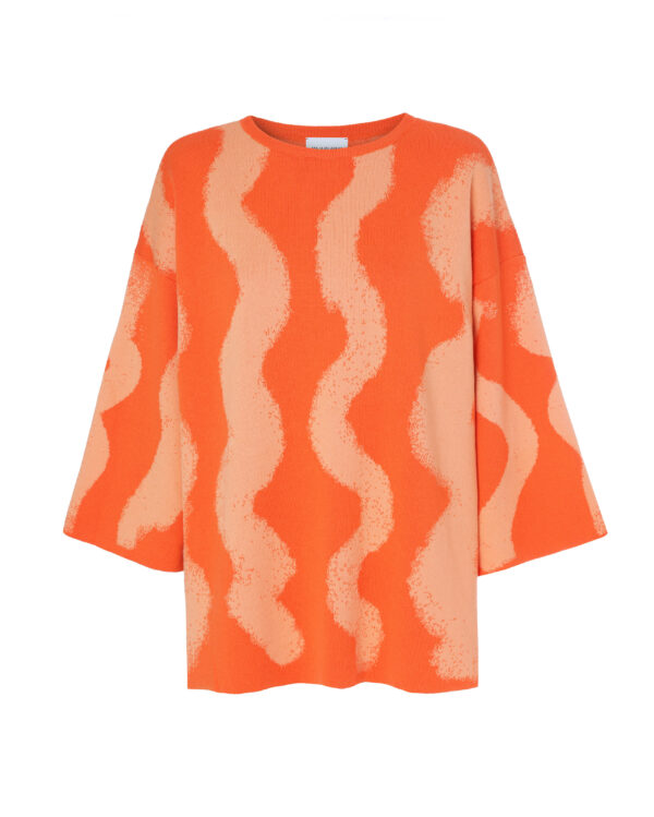 Sweter SPRAY pomarańczowy